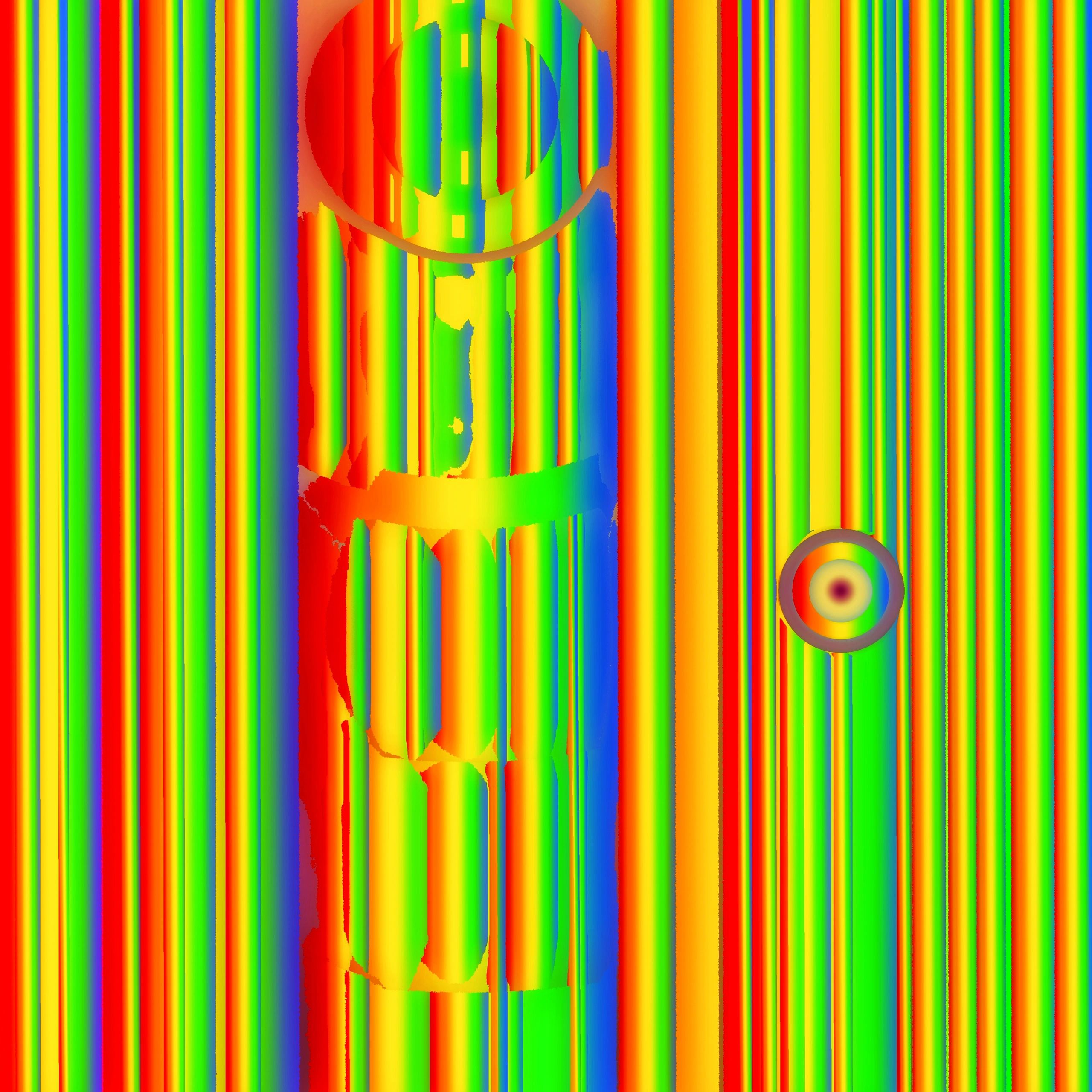 Multicolor illustration pattern background