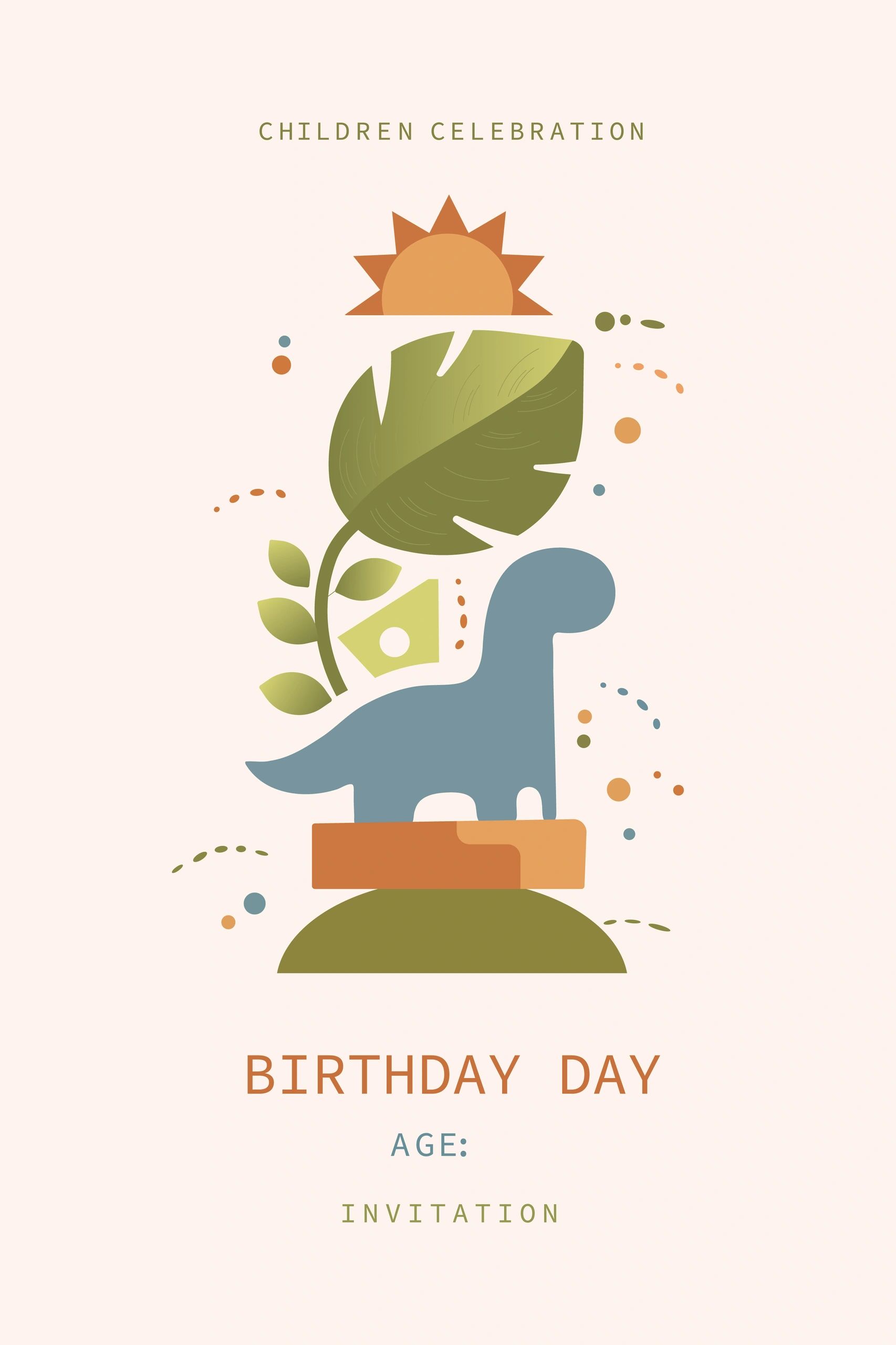 Animal-themed illustrated design