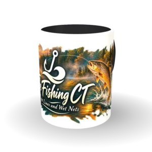 The Fishing CT Sunset Kayak Mug