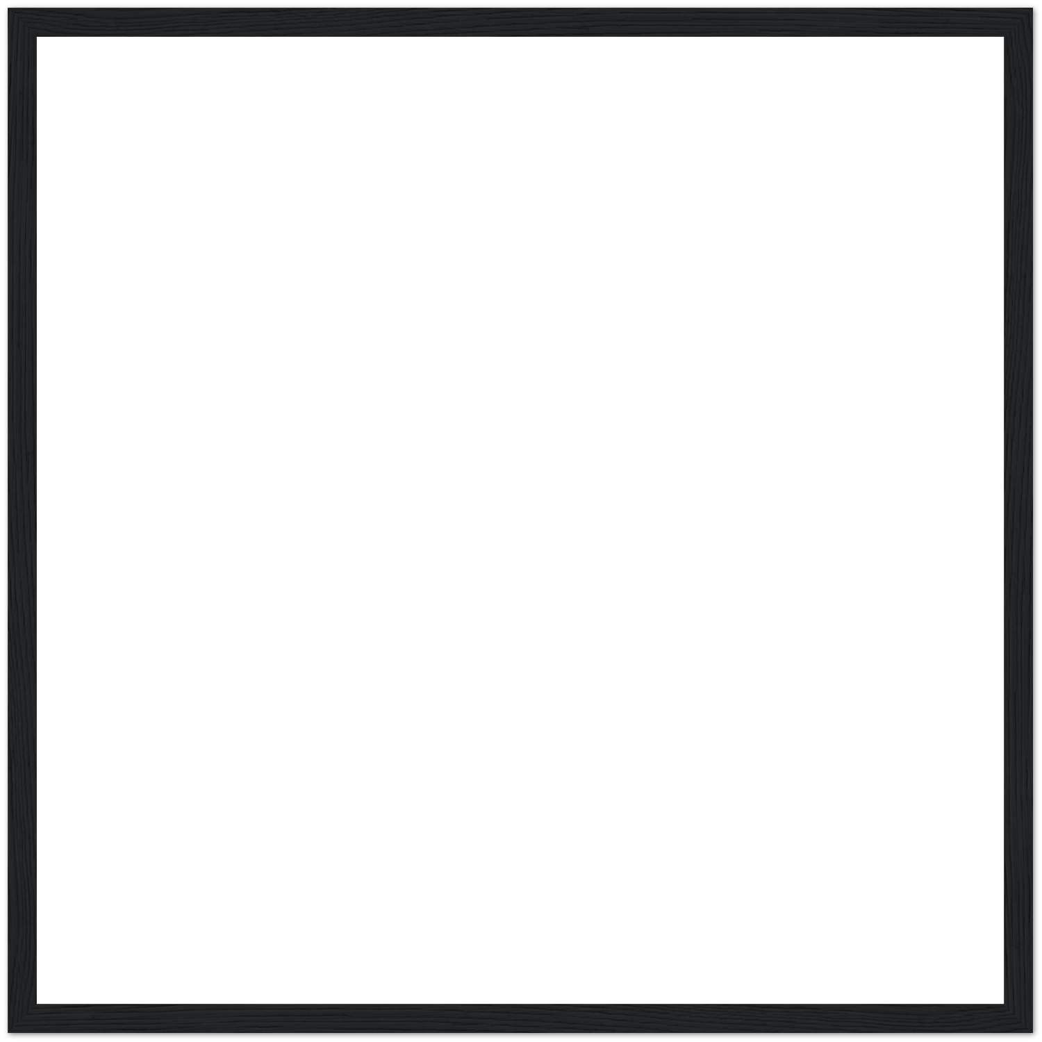 Blank frame black 16x16