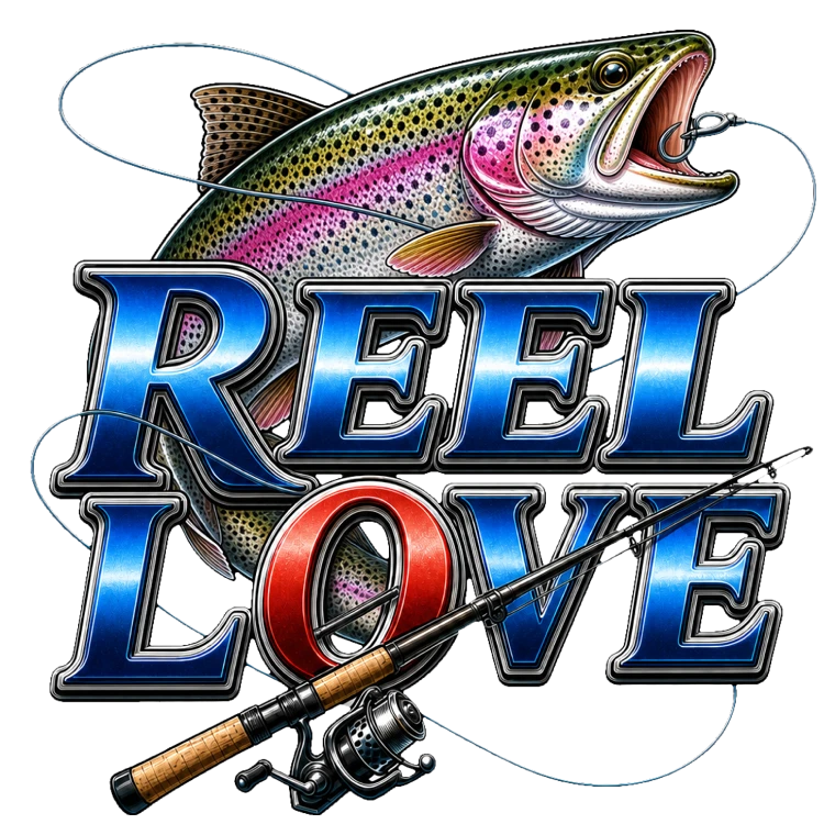 Reel Love: Rainbow Trout – Hook Line and Humor Design | MRK By Design