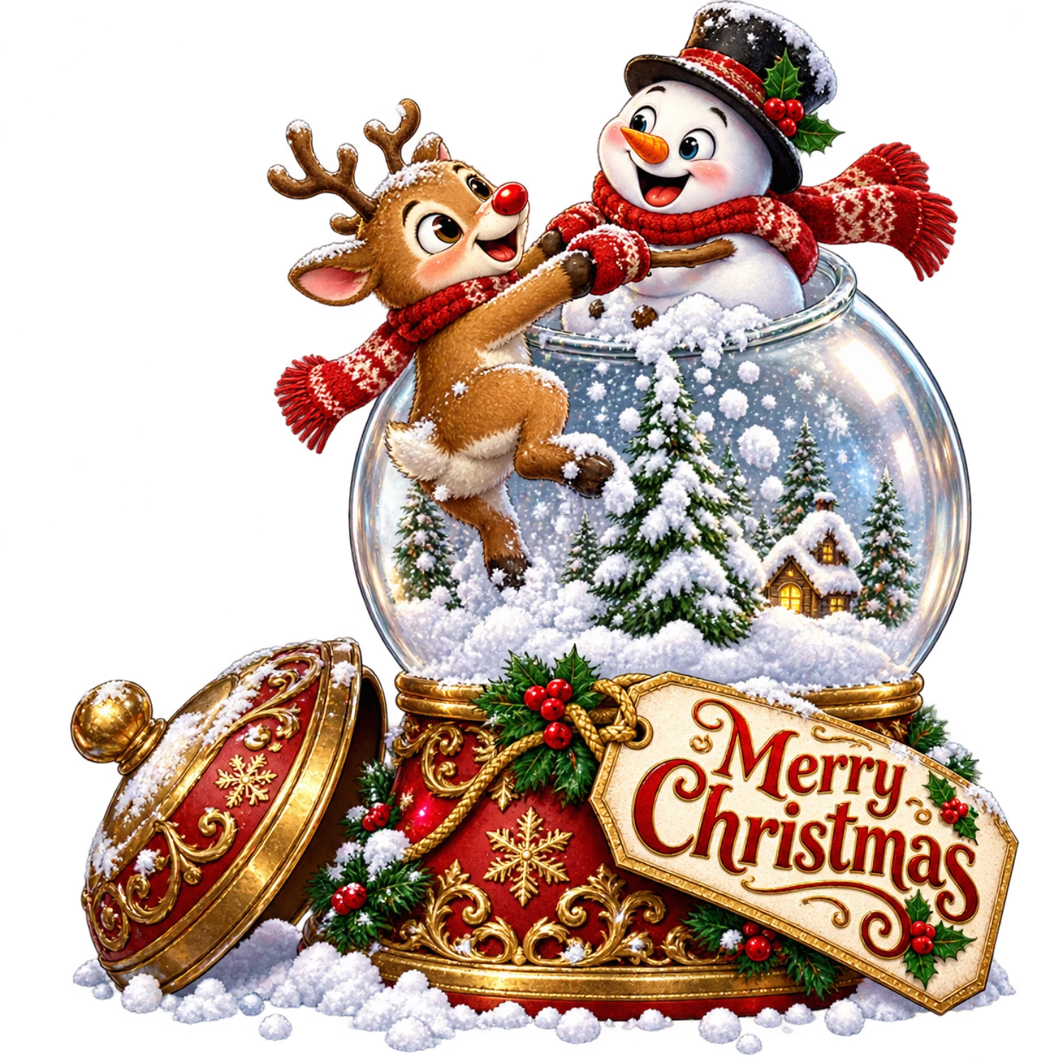 Snow Globe Escape – The Christmas Collection Design | MRK By Design