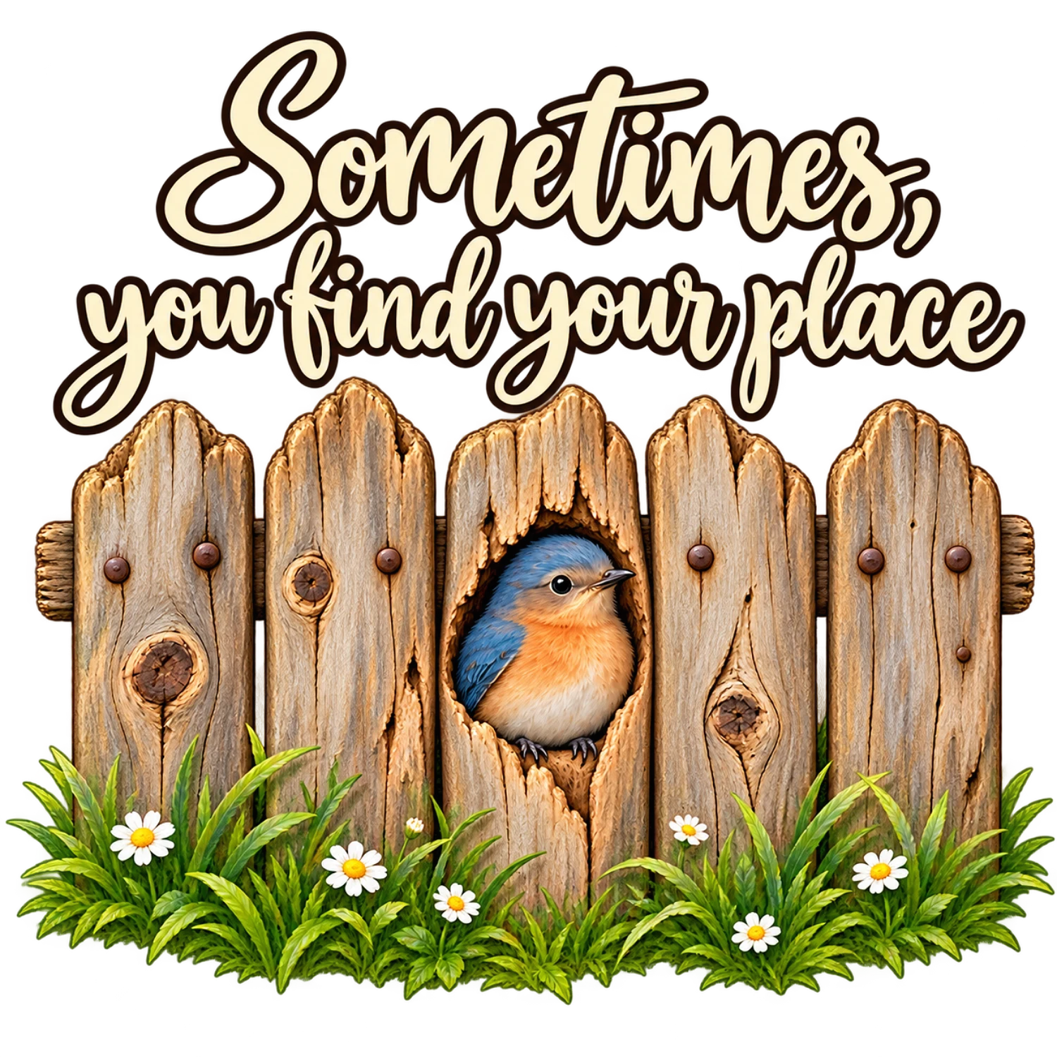 Sometimes, You Find Your Place – Forest Creatures Design | MRK By Design